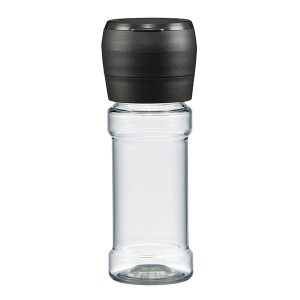100ml PET Dumbell bottle with Eco Elegant Black