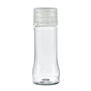 80ml PET bottle with Snap-on Striated Clear