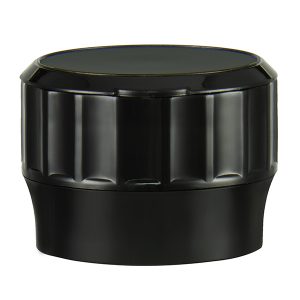 Inline Adjustable 38mm Grinder Black